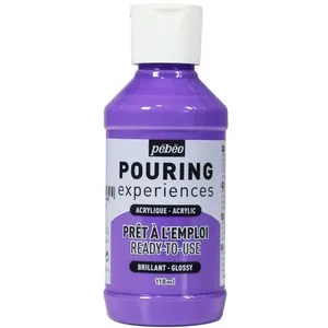 Comparateur de prix : Peinture Acrylique Pouring Pébéo - 118 ml Violet Clair