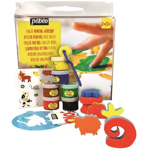 PEBEO Peinture aux doigts - Pébéo - Tactil Color - Haute couverture - Facile à utiliser - Mixte pas cher