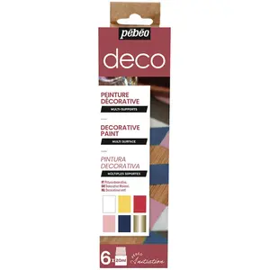 Coffret d'initiation - PEBEO - Peinture décorative - 6 pots de 20 ml -...Vendu pargalaxus