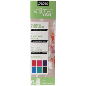 Pebeo, Peinture loisirs créatifs, Set Initiation V160 Coul2 6 Flacons ... pas cher