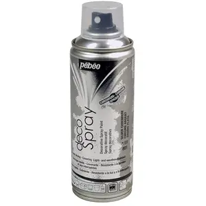 PEBEO Peinture en bombe - Pébéo - DecoSpray - Chrome argenté - 200 mlVendu parcdiscount