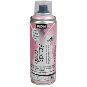PEBEO Peinture en bombe - Pébéo - DecoSpray - Rose nacré - 200 ml pas cher