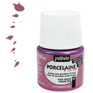 Comparateur de prix : PEBEO Peinture porcelaine Pébéo 150 Brillant Rose opaline N°08
