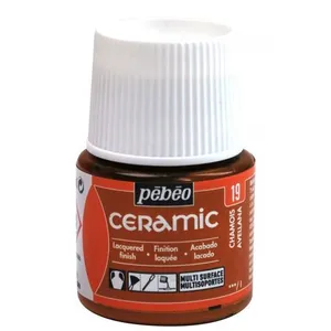 Pebeo, Peinture loisirs créatifs, Couleur pour la Céramique (Peau de c... pas cher