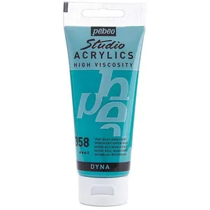 Comparateur de prix : Pébéo 837358 Studio Acrylique Tube Vert/Bleu Iridescent 100 ml