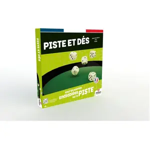 Cartamundi Piste 33 cm avec 5 dés et 21 jetons pas cher