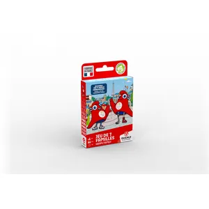 Ducale Cartamundi Cartes À Jouer 7 Familles Mascotte Jo Paris 2024 pas cher