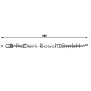 BOSCH Contacteur de témoin d'usure pour BMW: M3, Z3 (Ref: 1 987 474 95...Vendu paroscaro