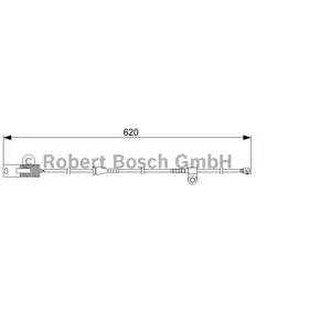 Comparateur de prix : Waarschuwingscontact remvoering-/blokslijtage achter AP207 Bosch