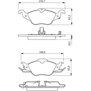 Bosch Remblokken set pas cher