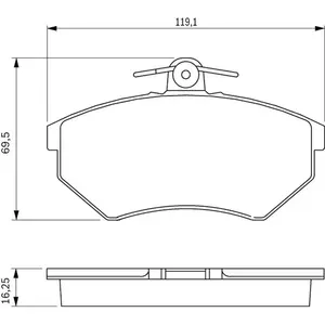 Bosch Remblokken set pas cher