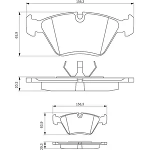 Bosch Remblokken set pas cher