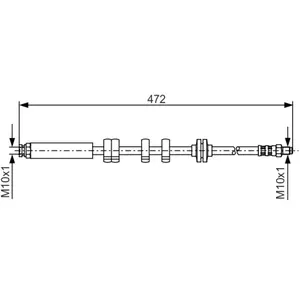 Remslang BH458 Bosch pas cher
