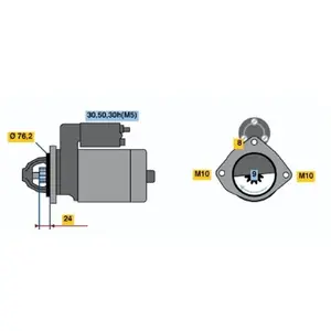 Startmotor 1998 Bosch pas cher