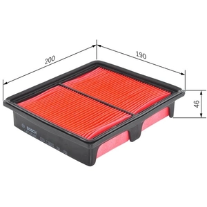 Bosch Automotive S3955 Filtre à air pour voiture pas cher