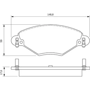 Bosch Remblokken set pas cher