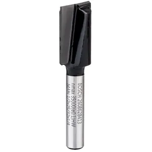 Bosch 2608628413 Embout droit à 2 taillants pour défonceuse Carbure de tungstène Diamètre : 12,7 mm pas cher