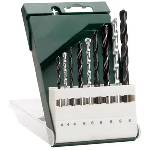 Bosch 9 Pièces Set de forets Pierre/Bois/Métal pas cher