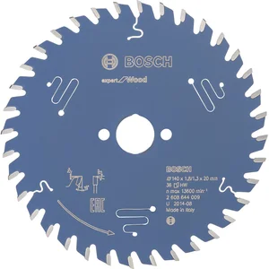 Bosch Lame pour scie circulaire expert for Wood 140x20x1.8/1.3x36 T