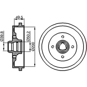 Bosch Remtrommel