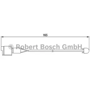 BOSCH Contacteur de témoin d'usure pour BMW: Série 7, M5, Série 3, Sér...Vendu paroscaro