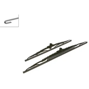 2 balais d'essuie-glace bosch twin avec spoiler 604s pas cher