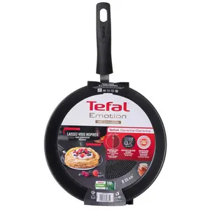 Tefal Poêle à crêpes Emotion E30038 25 cm Noir, Gris - E3003804 pas cher
