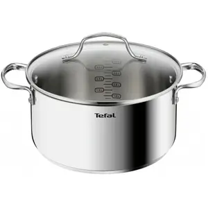 Tefal Infinite Pan met Deksel 24cm 5.4L - Roestvrij Staal, Inductie pas cher