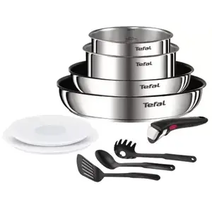 Batterie de cuisine TEFAL Ingenio Emotion 10pcs pas cher