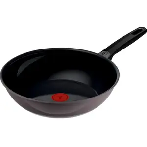Tefal Ceramic Control Grey Wok 28 cm G20419