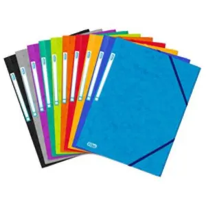 Elba chemise ... lastiques eurofolio, format a4, gris 100200736 pas cher