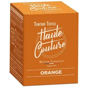 Comparateur de prix : Teinture textile haute couture orange 350g