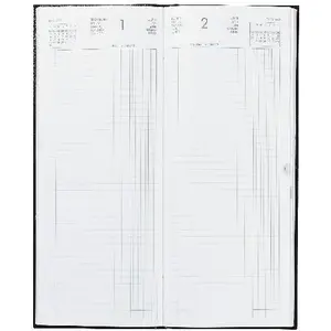 LECAS Agenda Long 1j Euros Et Cents Noir pas cher