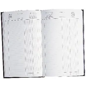 LECAS Agenda Banque Large 1v2p/j F/c Noir pas cher