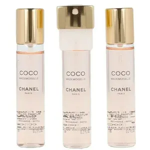 Chanel Coco Mademoiselle eau de parfum vaporisateur twist & spray refills 3 x 7 ml pas cher