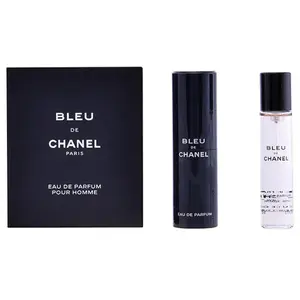 Chanel Bleu eau de parfum vaporisateur de voyage rechargeable 3 x 20 ml pas cher