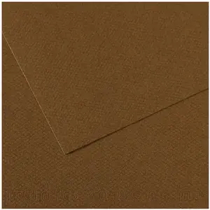 Canson CA03 MI-TEINTE 160G 50X65 MARRON FONCE 5 pas cher