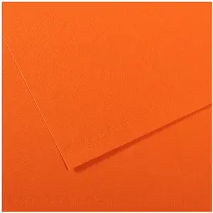Canson CA03 MI-TEINTE 160G 50X65 ORANGE 453 pas cher