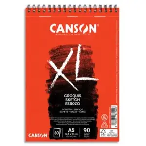 Comparateur de prix : Canson Xl - Album Spirale Xl 14,8x21 90g - 60 Feuilles