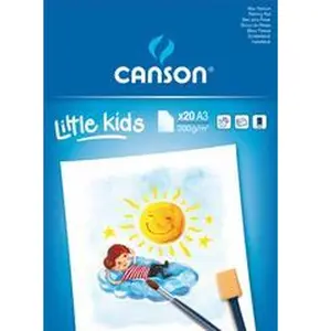 CANSON Bloc 20 Feuilles Peinture 2 Ans+ A3 200g pas cher