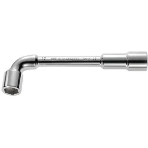 Clé à pipe débouchée forgée 6x6 pans 27mm L.280mm - FACOM - 75.27 pas cher