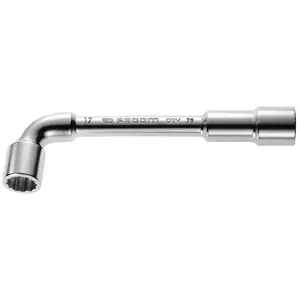 Clé à pipe débouchée forgée 6x12 pans D.19mm L.204mm - FACOM - 76.19 pas cher