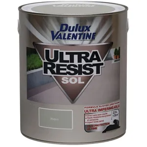 Dulux Valentine Peinture sol Ultra Resist rge carr 2,5LVendu parrakuten