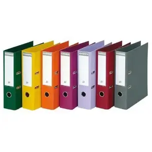 Exacompta - réf. 53244E - Carton de 10 classeurs à levier A4 MAXI Prem'Touch - Dos de 50 mm - Mécanique 55 mm - Dimensions extérieures : 32 x 30 x 5 cm-Format à classer : A4 maxi-10 couleurs assorties pas cher