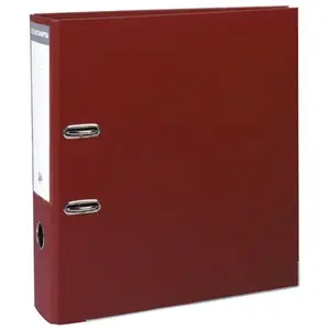 Classeur Exacompta à levier 32x29cm PVC Dos 50mm BordeauxVendu parfnac-be