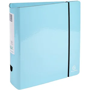 Exacompta - Réf. 53760E - 1 Classeur à levier A4 Prem'Touch AQUAREL - dos arrondi 80 mm - Mécanique 80mm - Dimensions extérieures : 32 x 30 x 8 cm-Format à classer A4-5 couleurs pastels aléatoiresVendu paramazon