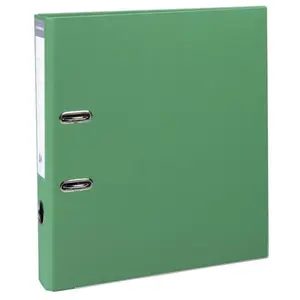 Classeur Exacompta à levier 32x29cm PVC Dos 70mm Vert pas cher