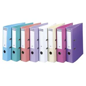 Classeur Exacompta à levier 32x29cm PVC Dos 70mm Mastic pas cher