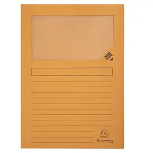 Exacompta Paquet 100 chemises a fenetre forever - a4 pas cher