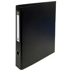 Exacompta - Classeur Pvc 4 Anneaux D 50mm + Pe Noir pas cher